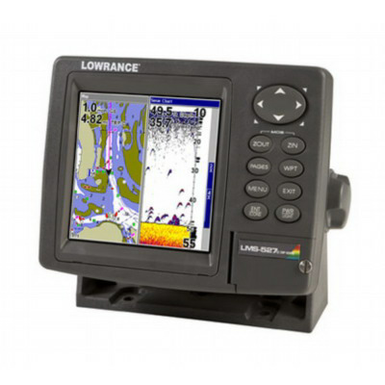 Картплоттер Lowrance LMS-527C DF iGPS с датчиком 50/200 КГц