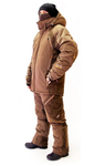 Зимний костюм для рыбалки и охоты TRITON Триал -40 (Твил, коричневый)