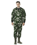 Летний костюм для охоты и рыбалки URSUS противоэнцефалитный "Граница" (Грета, кмф, зеленый)