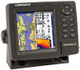 Картплоттер Lowrance LMS-525C DF с датчиком 50/200 КГц фото 1