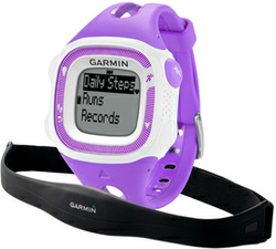 Спортивный навигатор Garmin Forerunner 15 Violet/White HRM