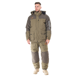 Зимний костюм для рыбалки Huntsman Yukon Ice (Серый, Breathable)