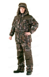 Зимний костюм для рыбалки и охоты Novatex «Лесной» -35 (Алова, Пихта) КВЕСТ